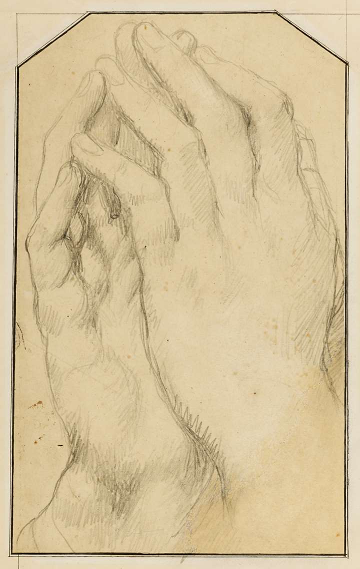 Study of the Hands of the Virgin in Prayer